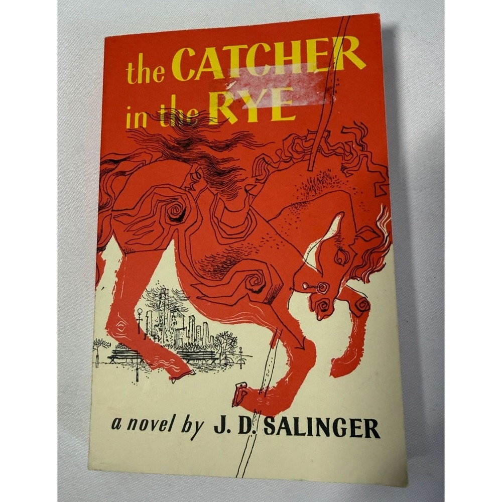 The Catcher in the Rye by J.D.Salinger Softcover Reading Book